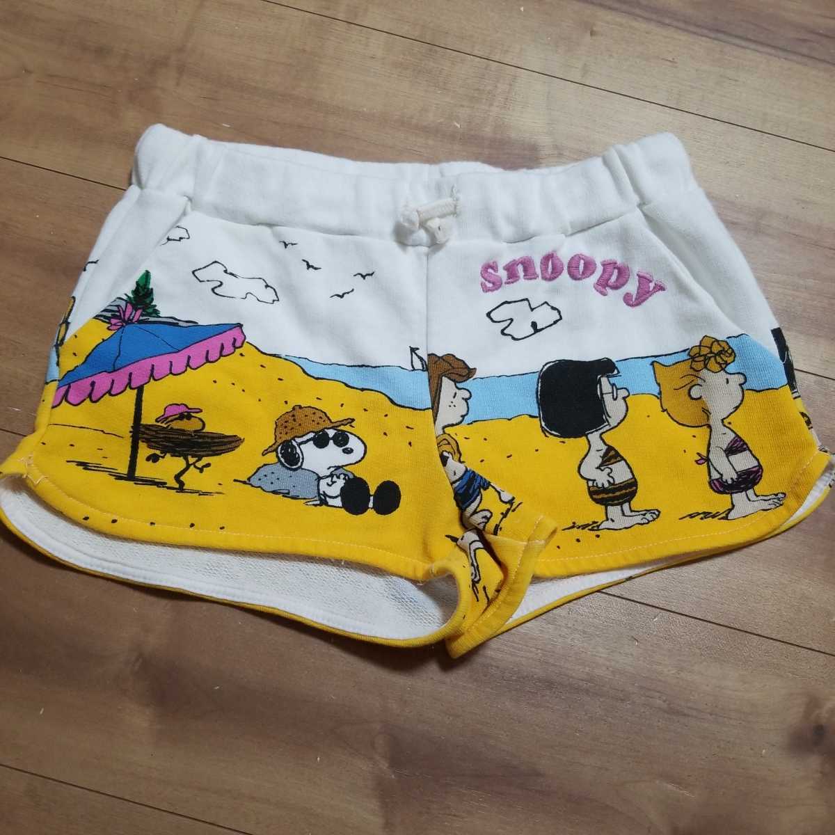 [ZARA] Kids шорты девушки SNOOPY Snoopy Zara 150 см короткий хлеб 