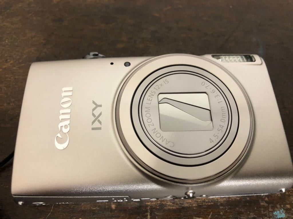 □爆安□G-12□美品□Canon IXY 650 シルバー Wi-Fi 16GBSDカード付き