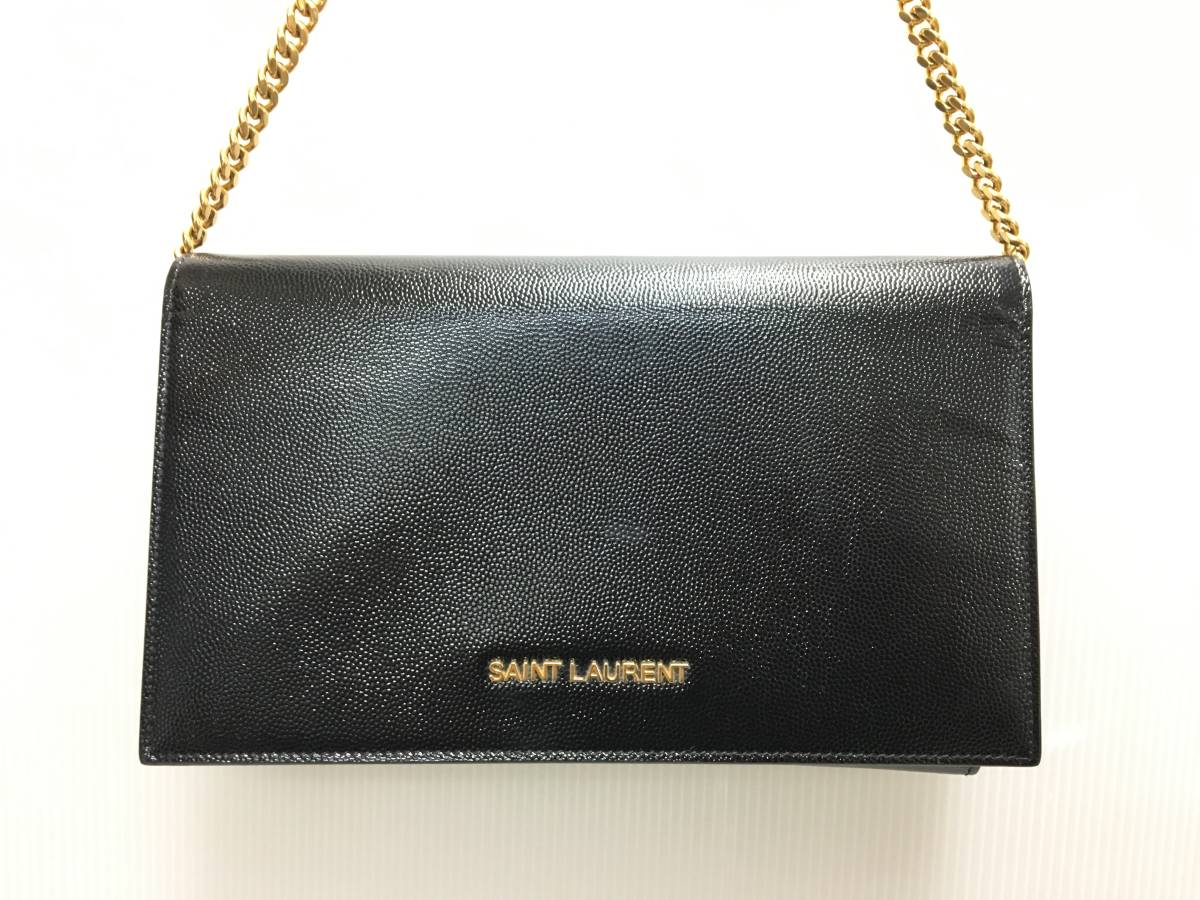 SAINT LAURENT ロコハッチストレトレックシンス 【関税込】 Saint Laurent サンローラン チェーン ショルダーバッグ