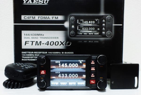 YAESU FTM-400XD みちびき対応＆C4FM 144/430MHz デジタル＆アナログ