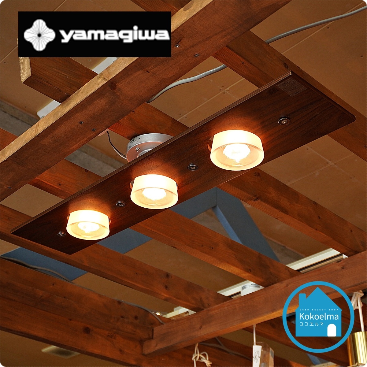 yamagiwa ヤマギワ P-FLAT 3灯 シーリングライト 天井照明 ペンダント