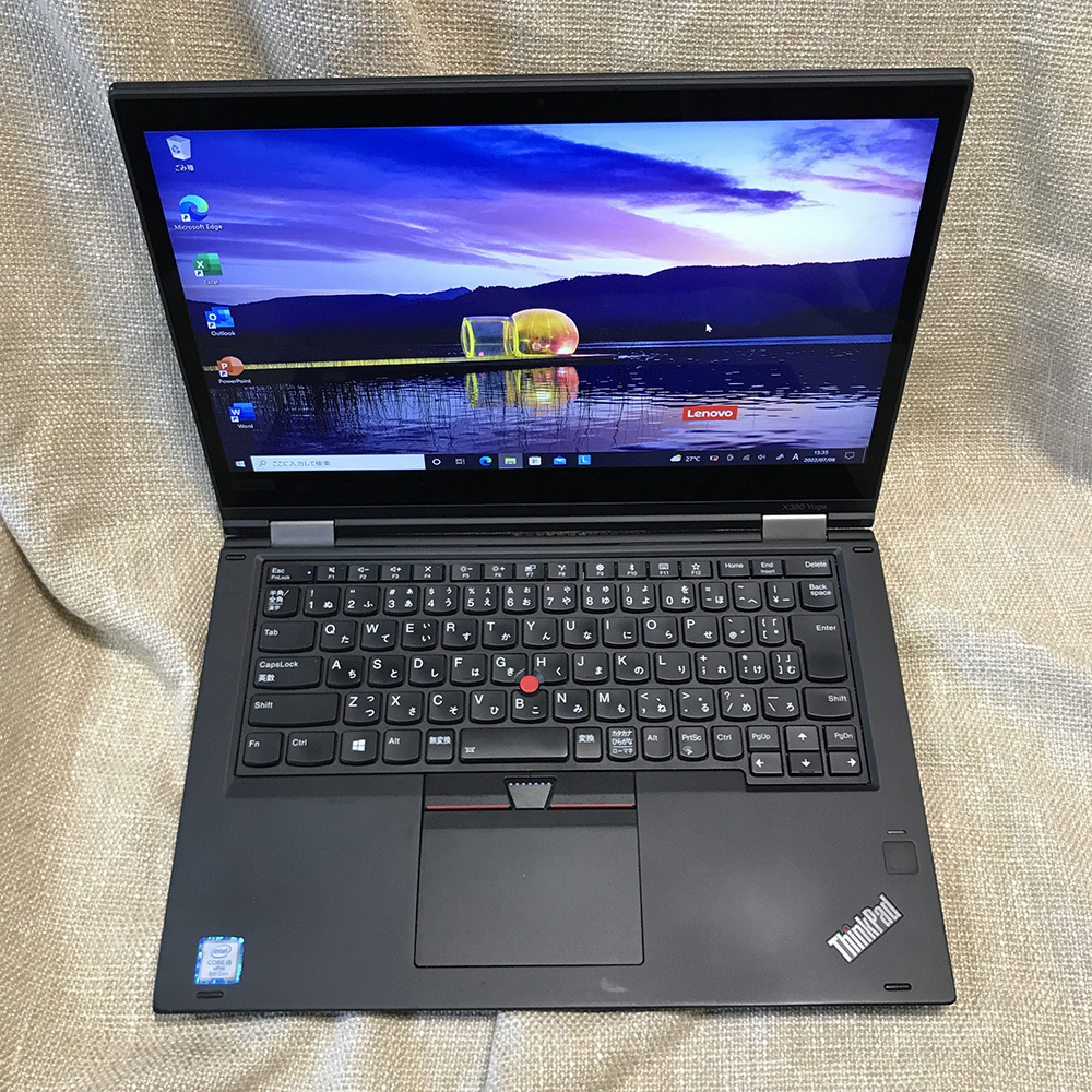 ノートパソコンLenovo ThinkPad X380 Yoga i5-8350U 8GB SSD512GB WEB