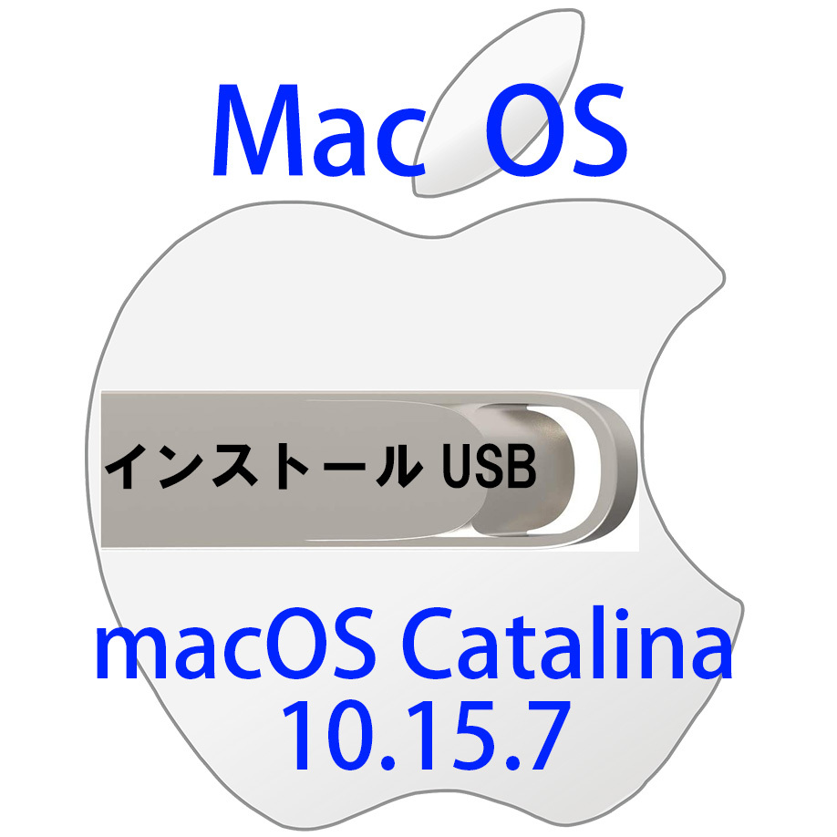90％OFF】 Apple MAC OS catalina 10.15.7 インストール用USB www.thewalldogs.com