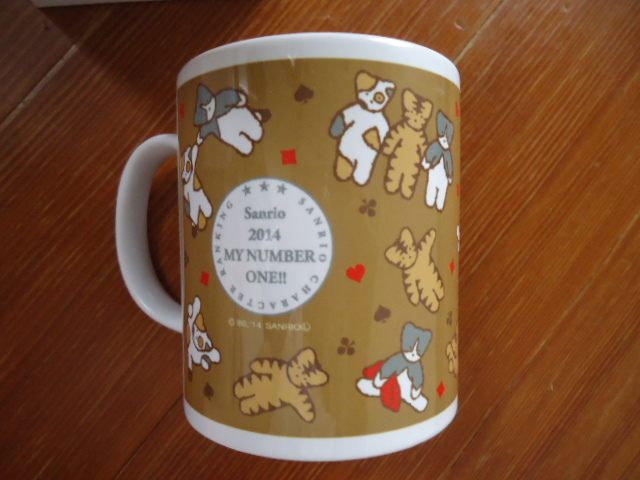 サンリオ ノラネコランド/のらねこらんど 陶器製マグカップ:2014年サンリオキャラクター大賞 _画像2