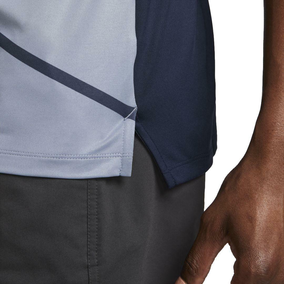 残少 XL NIKE GOLF DRI-FIT ヴェイパー 半袖 ポロ 検 上質 ひんやり ツルサラ ストレッチ ナイキゴルフ アーガイル ポロシャツ 紺/ネイビー_画像9