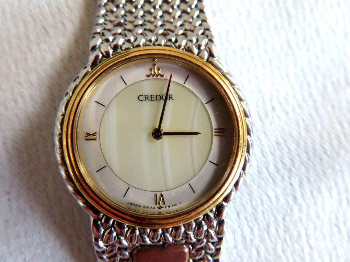 ○【ト葛】SEIKO CREDOR セイコー クレドール 腕時計 クオーツ