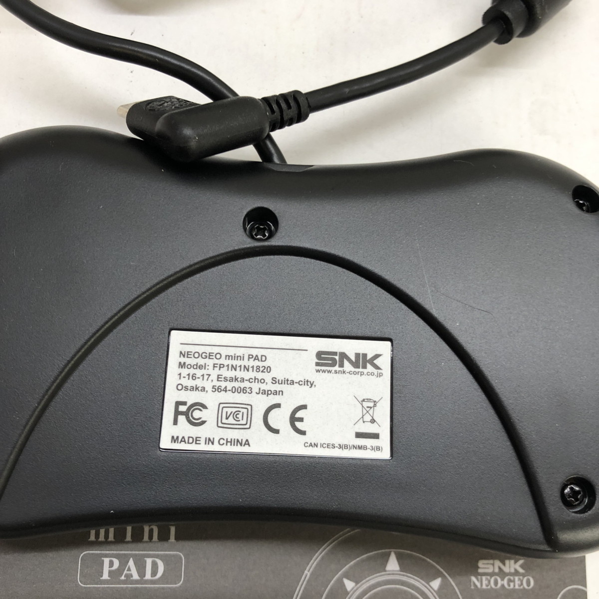 ジャンク品 MSMG SNKプレイモア NEOGEO mini PAD 黒&白 ネオジオミニ パッド 専用コントローラー 24-220720-MK-3-MIN(ネオジオ)|売買されたオークション情報、yahooの商品情報をアーカイブ公開 - オークファン(aucfan.com) ジャンク品 MSMG SNKプレイモア NEOGEO mini PAD 黒&白 ネオジオミニ パッド 専用コントローラー 24-220720-MK-3-MIN(ネオジオ)|売買されたオークション情報、yahooの商品情報をアーカイブ公開 - オークファン(aucfan.com)