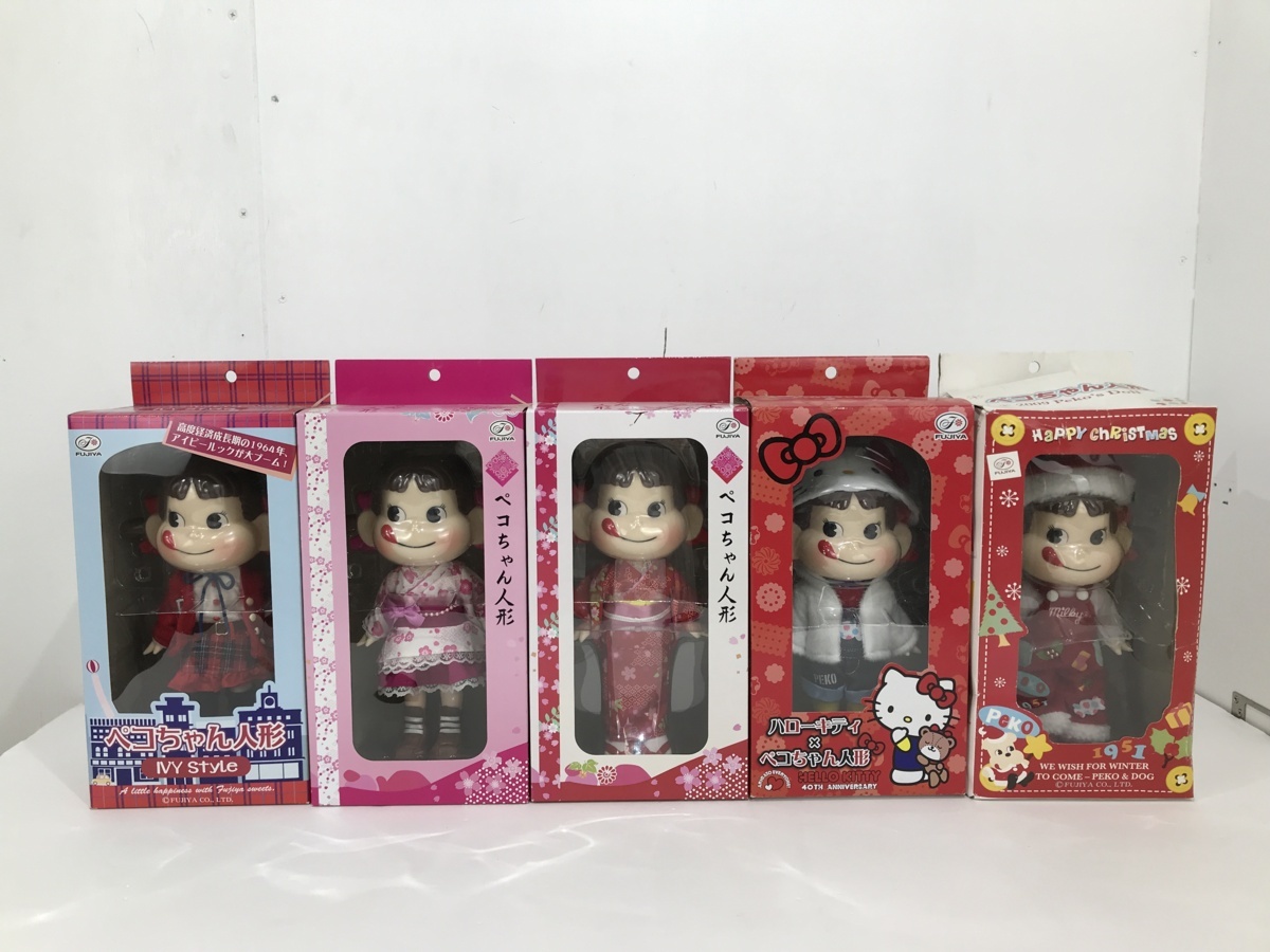 ペコちゃん 人形 まとめ キャラクターグッズ おもちゃ おもちゃ・ホビー・グッズ 日本販売店舗