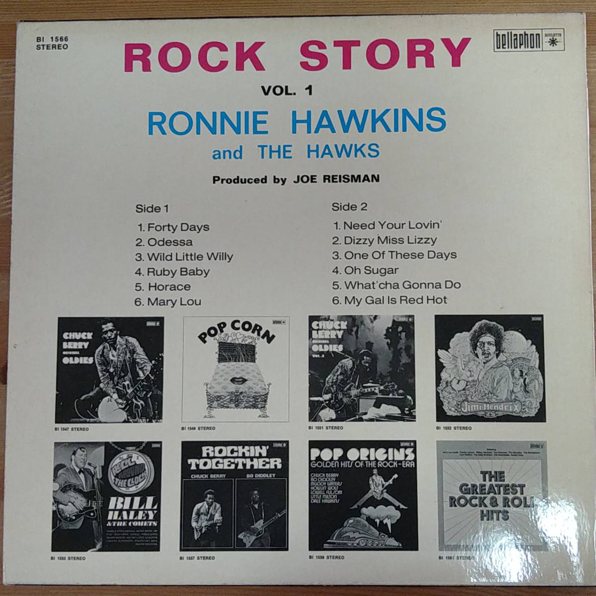RONNIE HAWKINS and THE HAWKS / ROCK STORY VOL.1_画像2