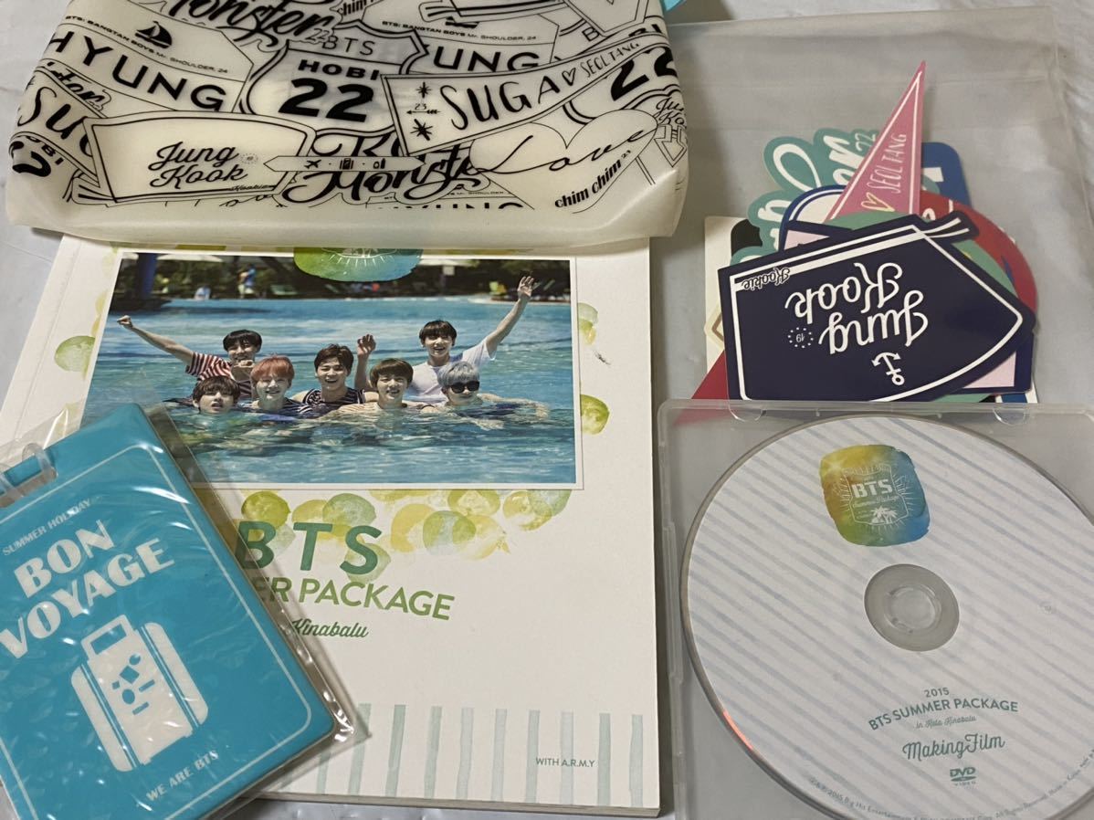 BTS SUMMER PACKAGE 2015 日本語字幕付き DVD サマパケ 防弾少年団