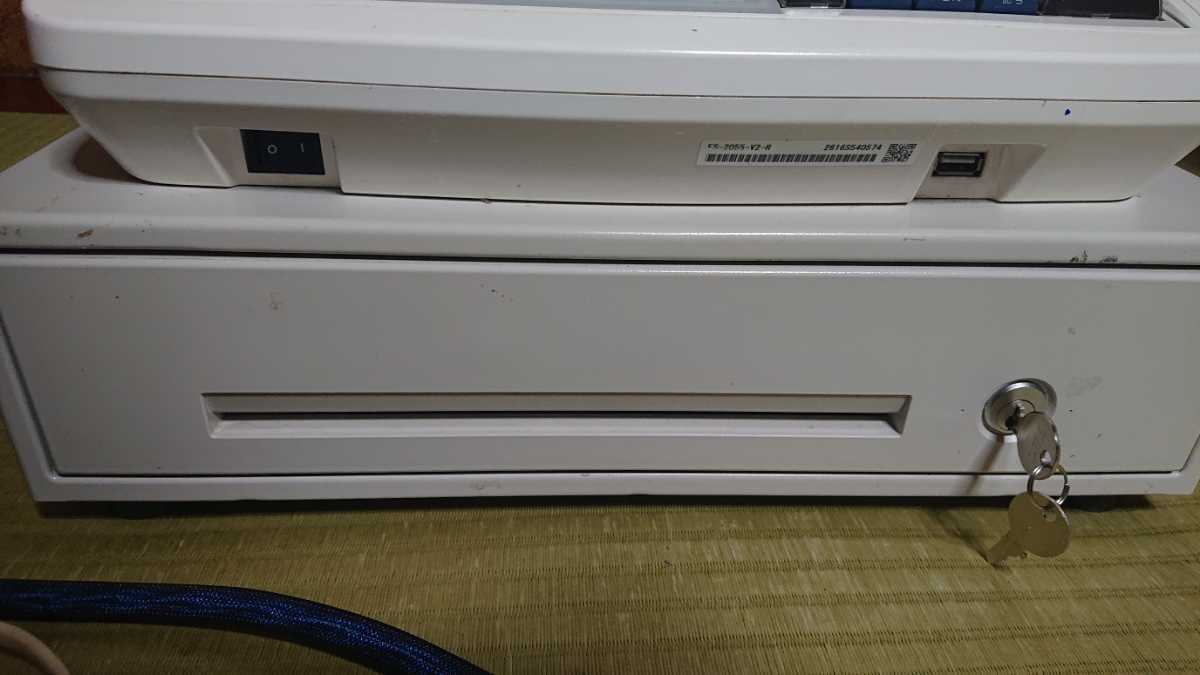 TEC/東芝テック/ FS-2055/テック電子レジスター/通電OK TEC/東芝テック/ FS-2055/テック電子レジスター/通電OK