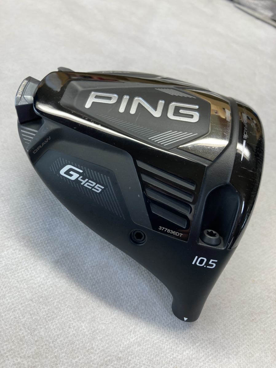 安定性抜群】ピン PING G425MAX 10.5度 ドライバーヘッド のみ