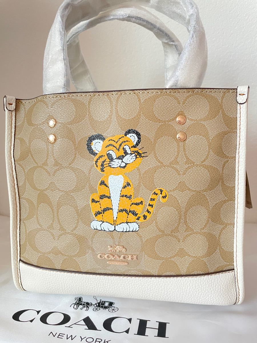 COACHコーチトートバッグ ショルダーバッグ 虎|Yahoo!フリマ(旧