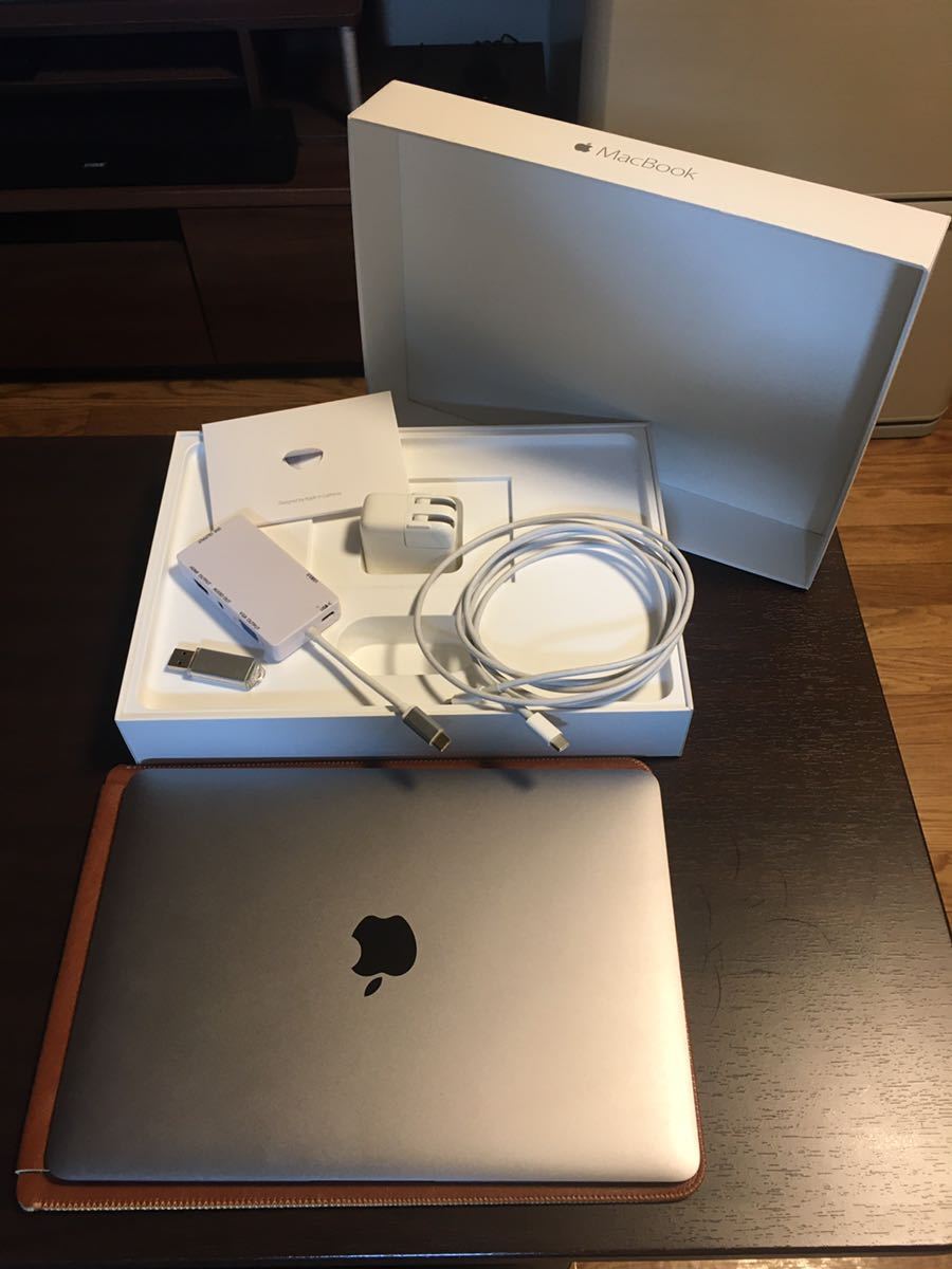 美品 Apple MacBook ssd 512GB Intel Core m5 mac os monterey 化粧箱