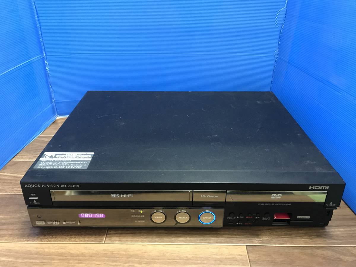 ヤフオク! - SHARP DV-ACV52 VHS/HDD/DVDレコーダー 訳ありB-