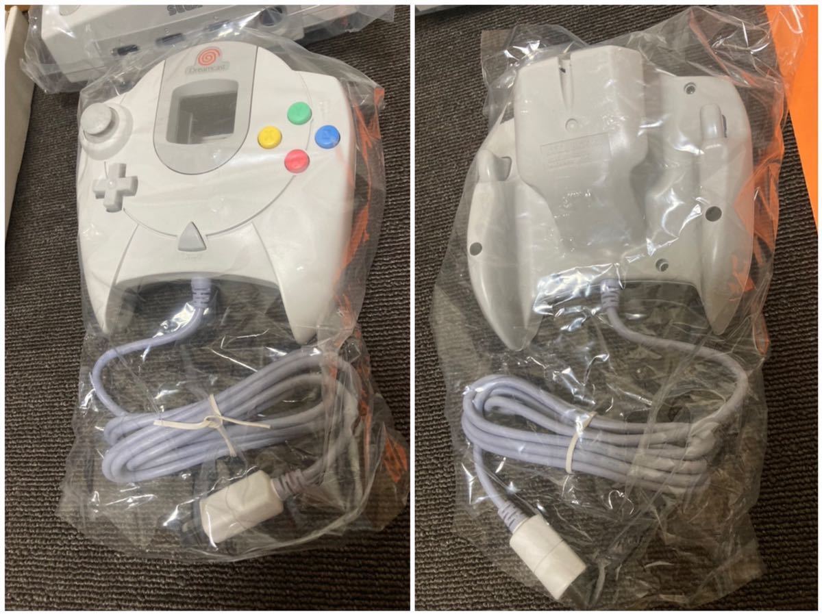 未使用品 SEGA セガ Dreamcastドリームキャスト 本体 HKT-6700 CSK健保版セット 希少 - 3