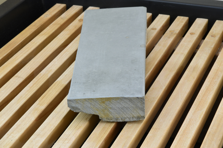中山水浅葱砥石 仕上砥石 天然砥石 本物保証【使用品】T5130-2