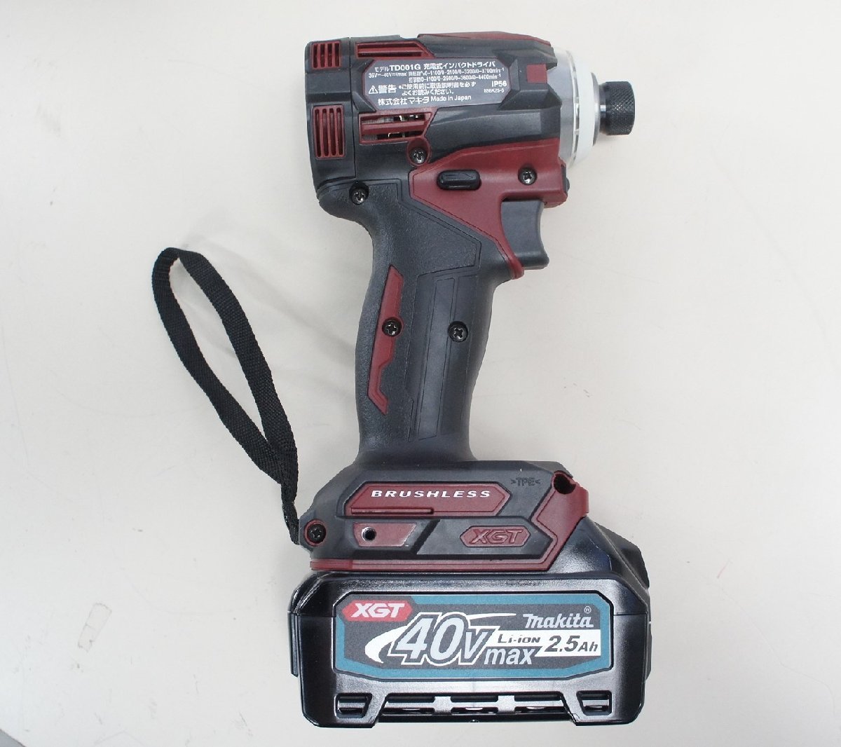 20□【未使用】makita マキタ 40V 充電式 インパクトドライバ