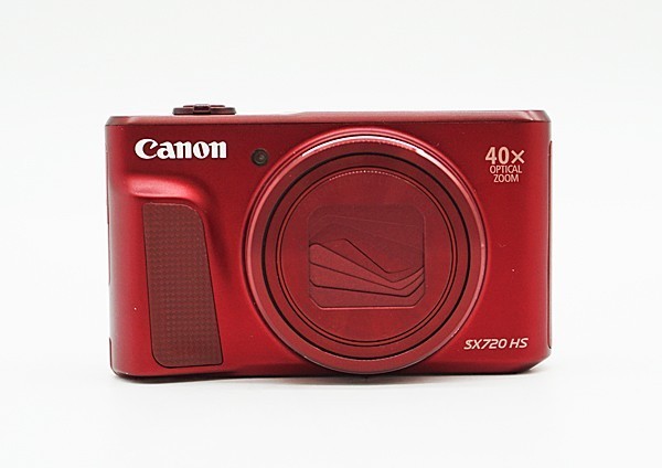 ◇美品【Canon キヤノン】PowerShot SX720 HS コンパクトデジタルカメラ レッド