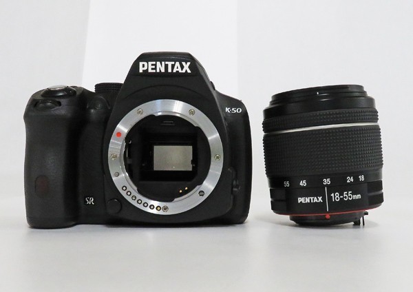 ◇美品【PENTAX ペンタックス】PENTAX K-50 レンズキット デジタル一眼