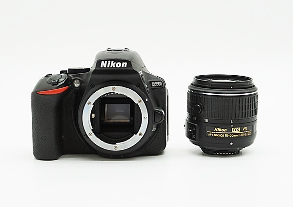 ゆったり柔らか Nikon D5500 18-55 VR2 レンズキット BLACK - デジタル