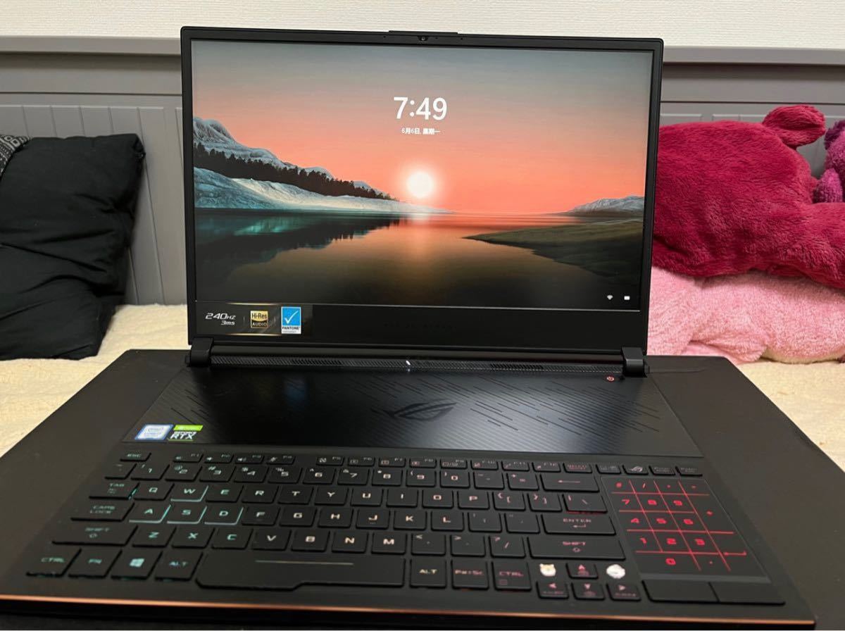 ASUS ZENPHYUS G531GX i7 9750H - RTX 2080 MAXQ ノートパソコン