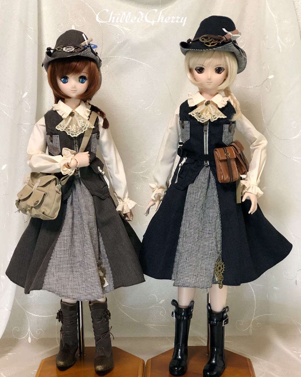 品質のいい ChilledCherry 60センチドールサイズ スチームパンク風探検服と その他