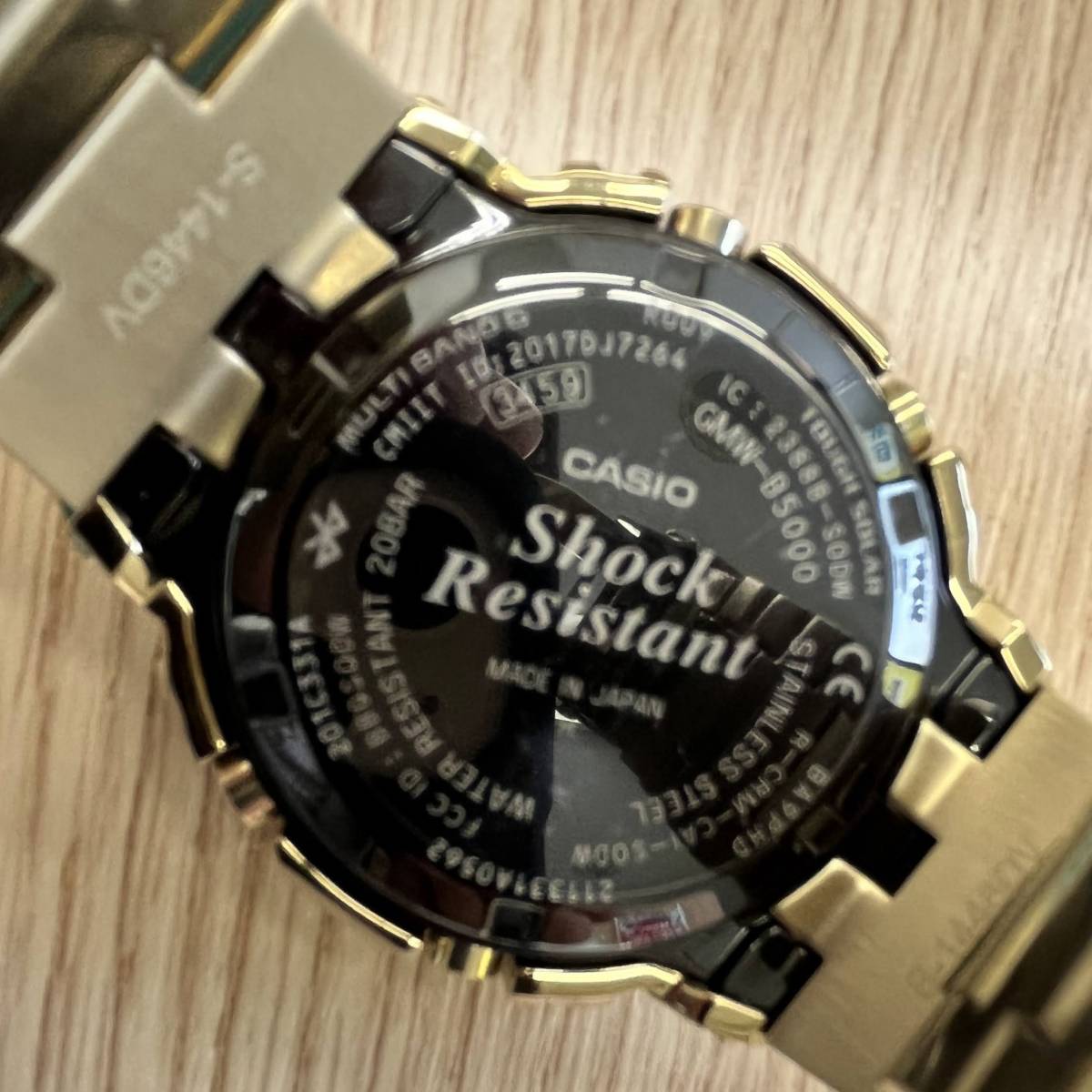 1円・送料込】カシオ G-SHOCK フルメタル GMW-B5000GD-9JF ソーラー