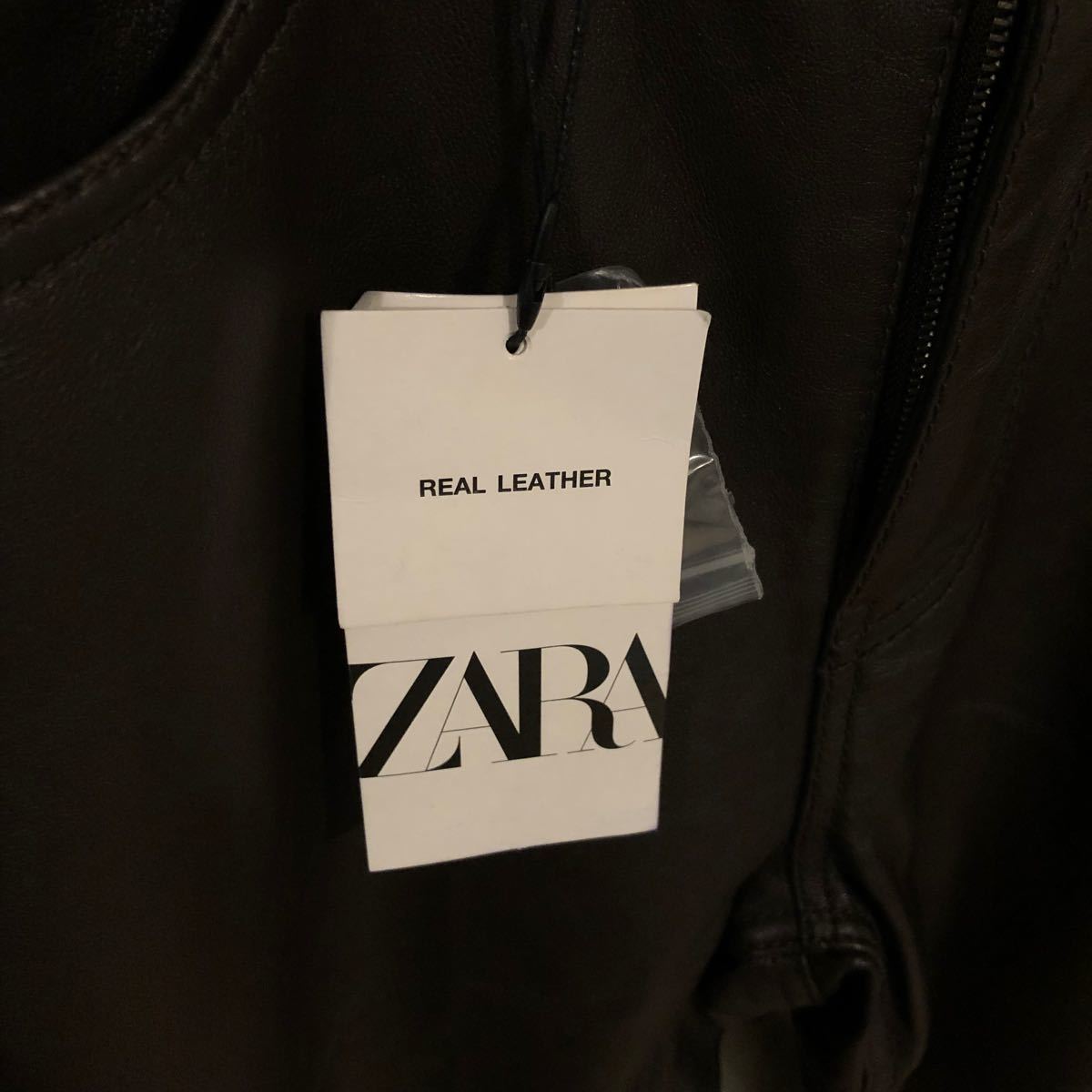 22AW ZARA リアルレザーフレアパンツ ブラウン 38 新品未使用 22AW ZARA リアルレザーフレアパンツ ブラウン 38 新品未使用