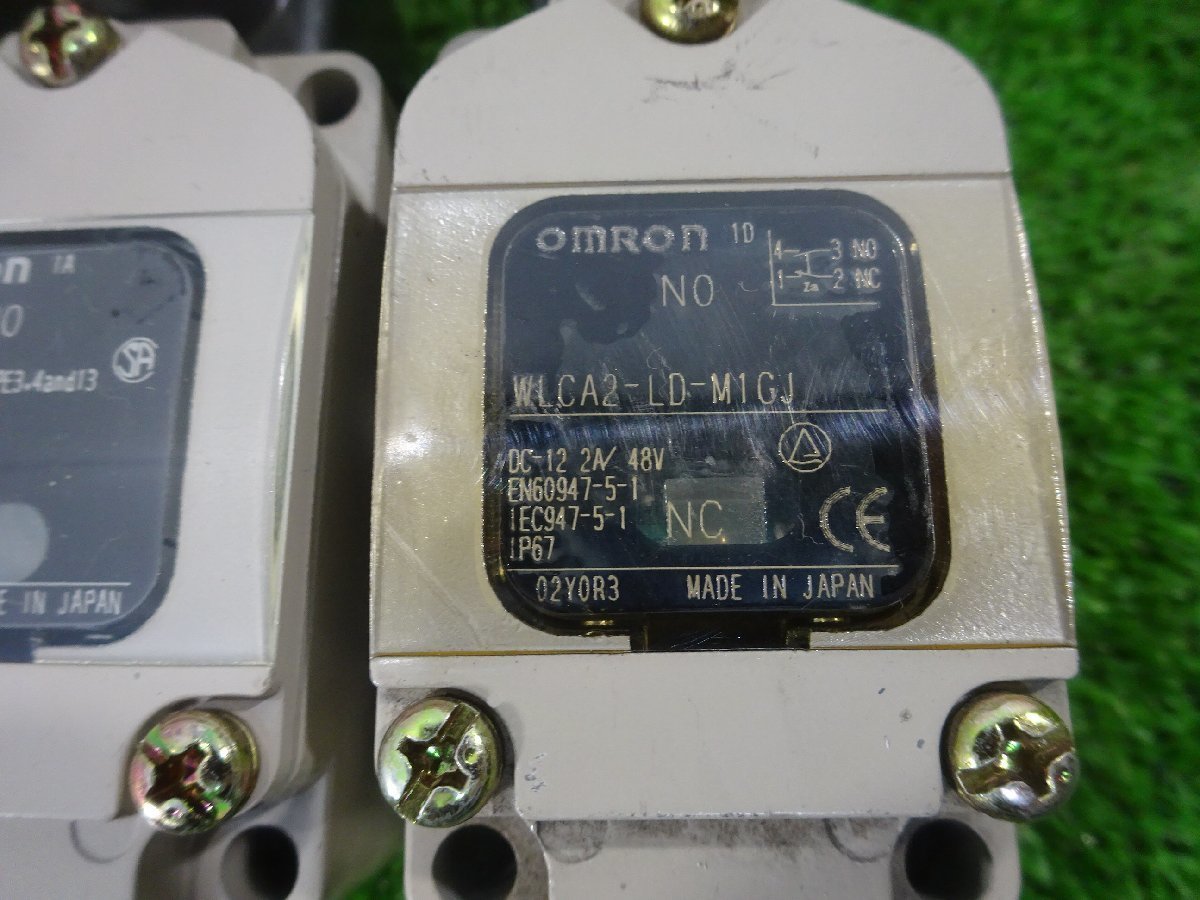人気提案 OMRON　オムロン　リミットスイッチ　中古　まとめて5個 スイッチ、開閉器