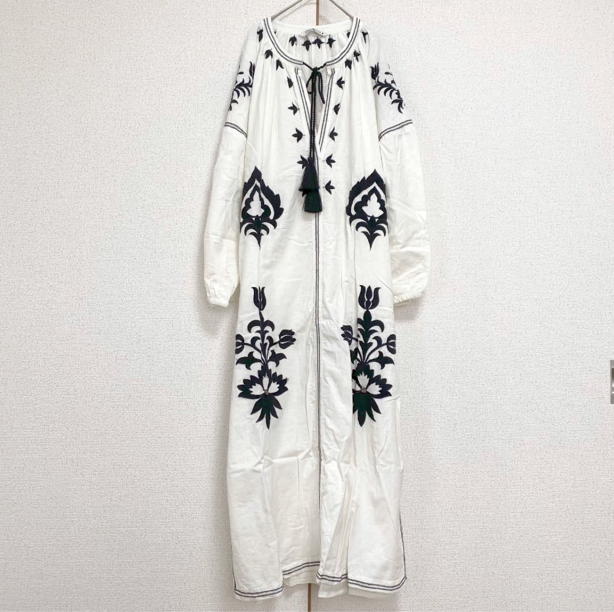 ZARA 刺繍カフタンフリンジワンピース|Yahoo!フリマ(旧PayPay ZARA 刺繍カフタンフリンジワンピース|Yahoo!フリマ(旧PayPay