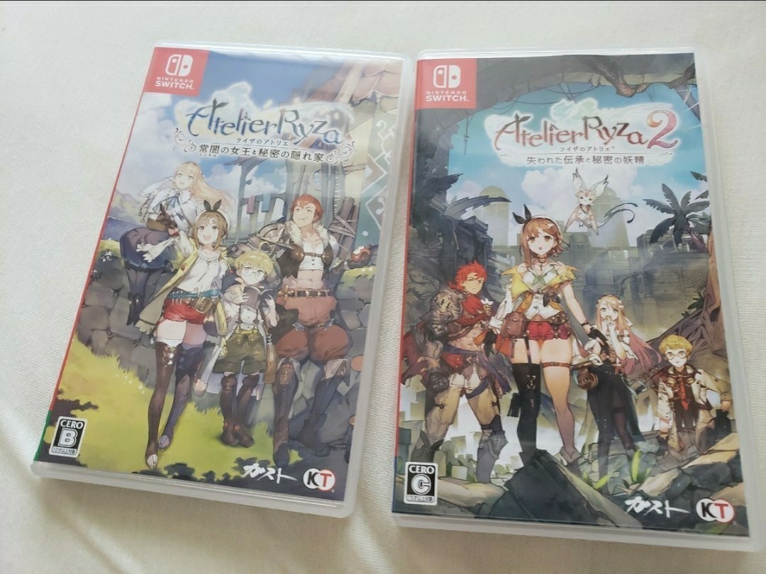 【Switch】【送料無料】 ライザのアトリエ 常闇の女王と秘密の隠れ家 ライザのアトリエ2 失われた伝承と秘密の妖精 1