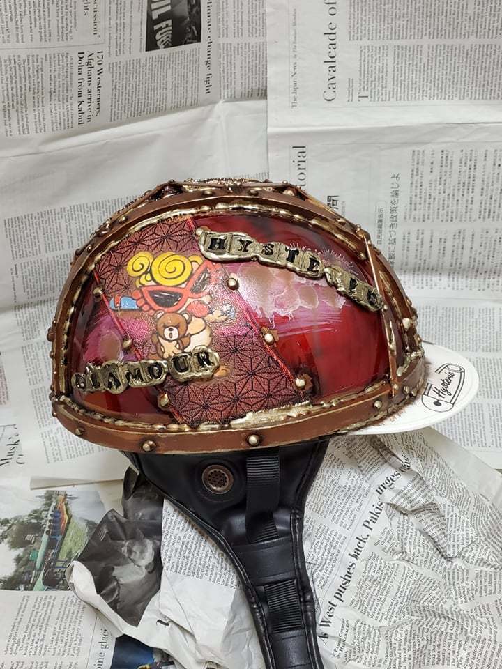 ファッション カスタムコルク半 ヒステリックミニ グラマー やられ塗装
