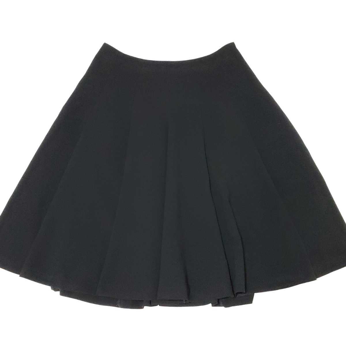 TO BE CHIC toe Be Schic black knees height skirt size 40( approximately L size corresponding )