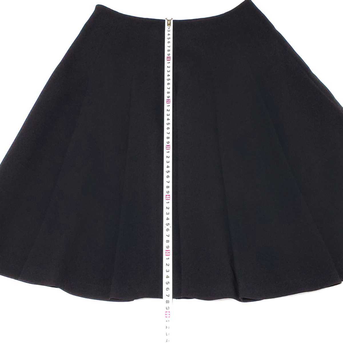 TO BE CHIC toe Be Schic black knees height skirt size 40( approximately L size corresponding )