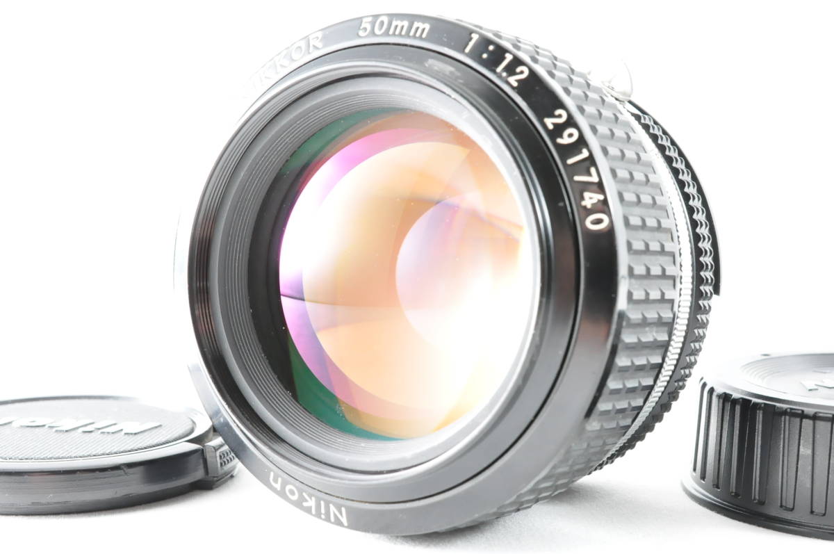 Nikon ニコン Ai-s Nikkor 50mm f/1.2 MF Prime Lens With F/R Caps ...