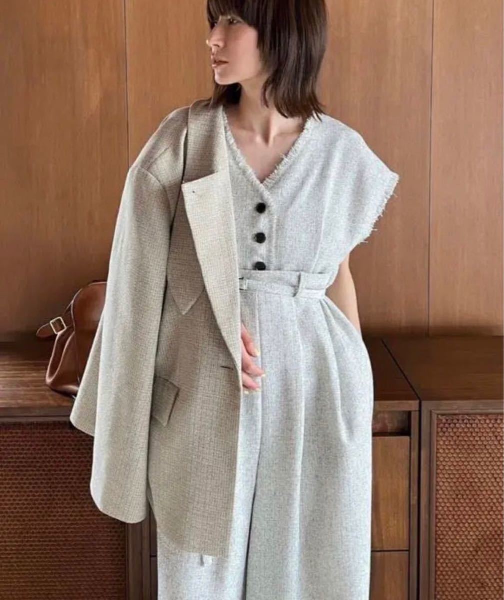 CLANE TWEED FRINGE ALL IN ONE | contifarma.pe