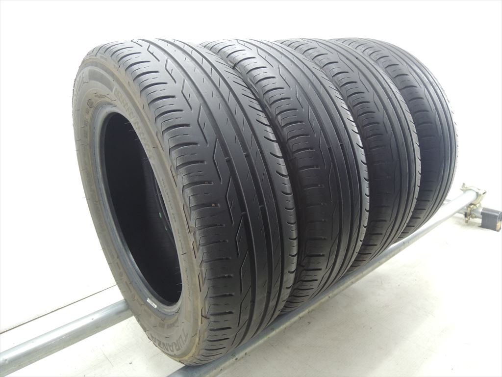 185/65R15 ブリヂストン TURANZA T001 2018年製 4本 BB イスト ティーダ ノート プリウス フリード 送料安!手渡し可!L735_画像1