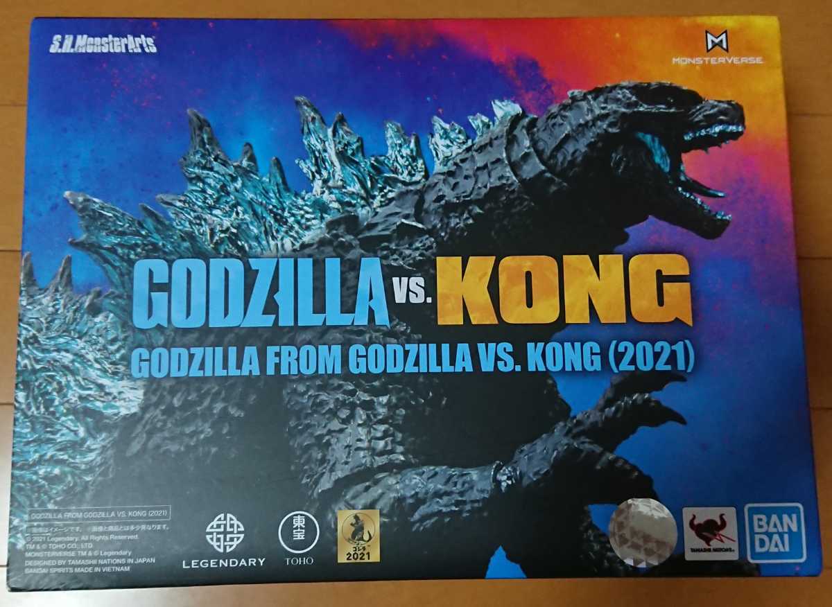 モンスターアーツ ゴジラ GODZILLA FROM GODZILLA VS. KONG(2021) 国内正規未開封品 