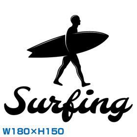 カッティングステッカーカッティングシールvolcomボルコムサーフィンサーファーsurfingビラボンクイックシルバーhurleyハーレー波乗り73_画像1