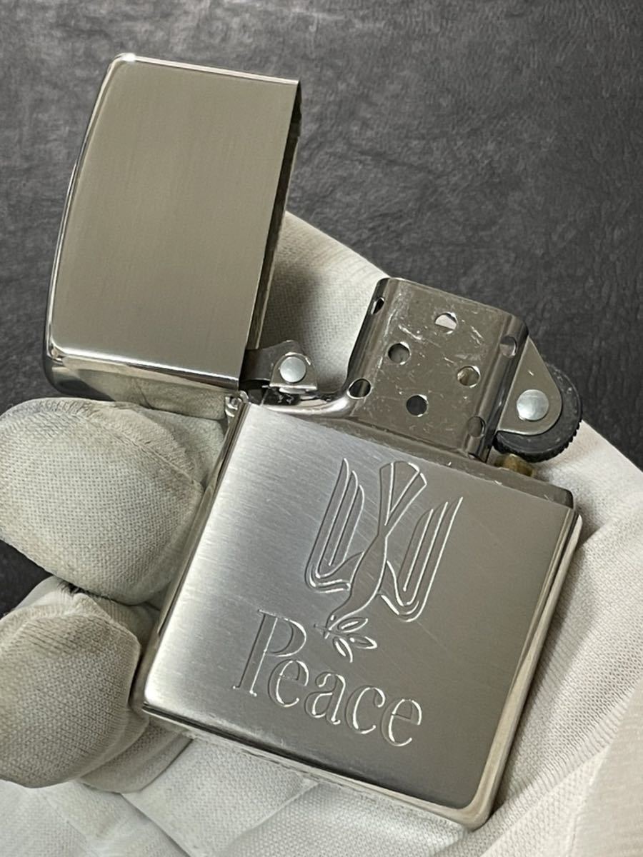 zippo Peace ピース 限定品 両面刻印 希少モデル 2011年製 シリアル