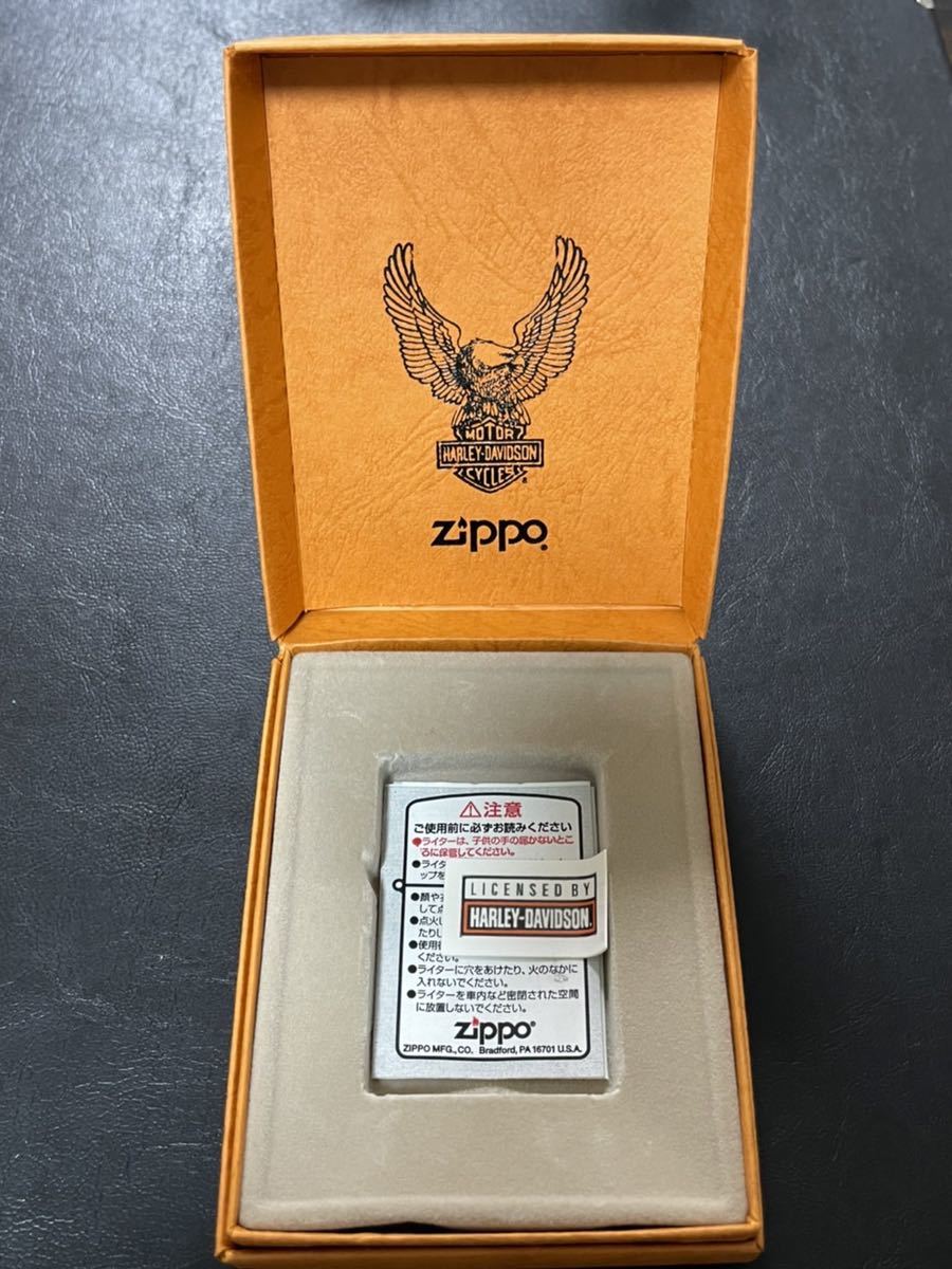 zippo HARLEY-DAVIDSON PDH-US 立体メタル ボルトオン ディスクメタル 1996年製 ハーレーダビットソン 専用ケース 保証書付き