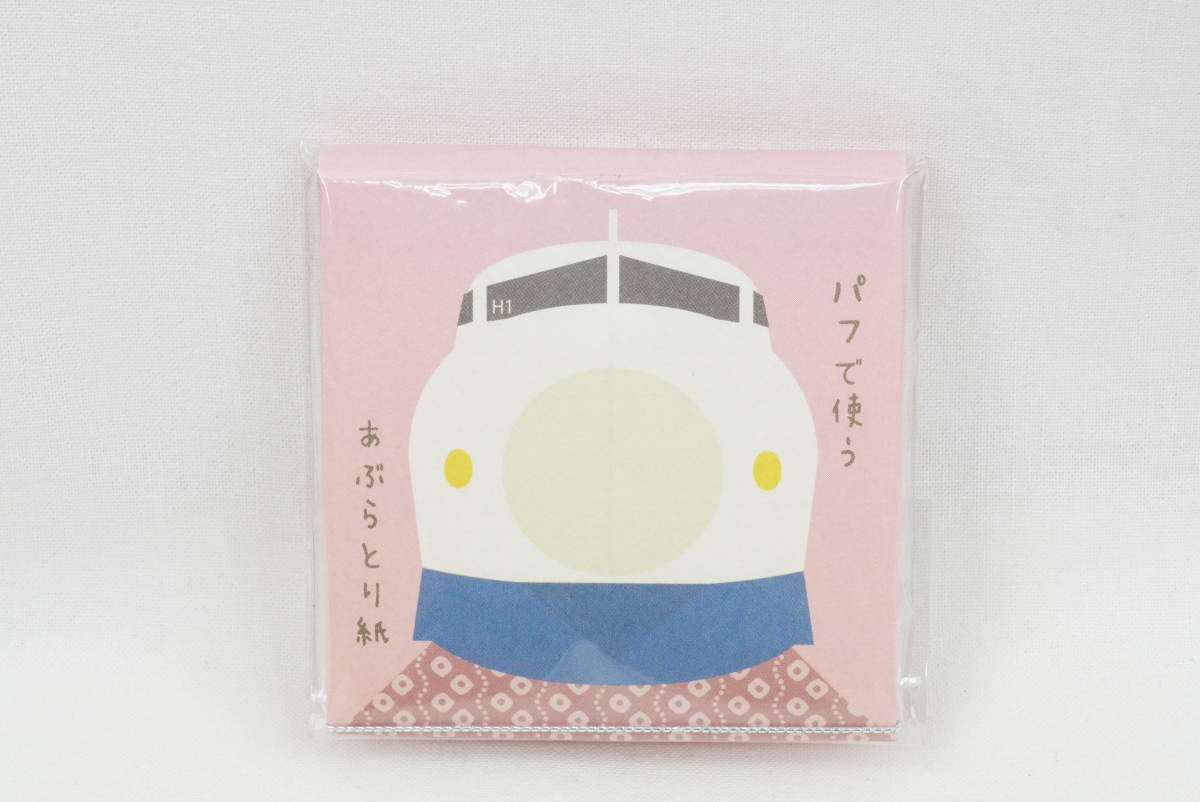  Kyoto railroad museum ..... paper puff attaching new goods unopened goods * 60 sheets insertion * 0 series Shinkansen * JR * J a-ru west Japan commercial firm * free shipping 