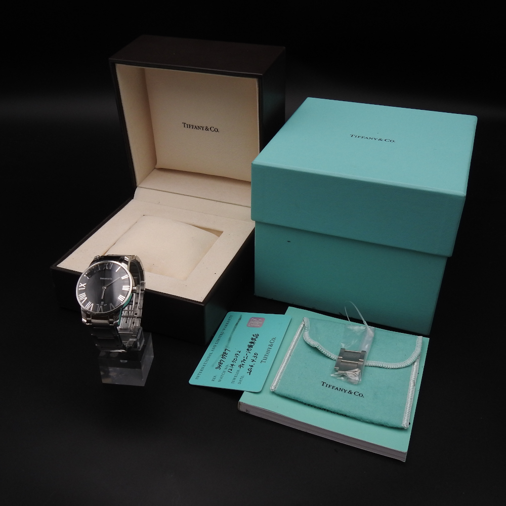 完動品】〔正規品〕TIFFANY&CO. ティファニー メンズ アトラス ドーム