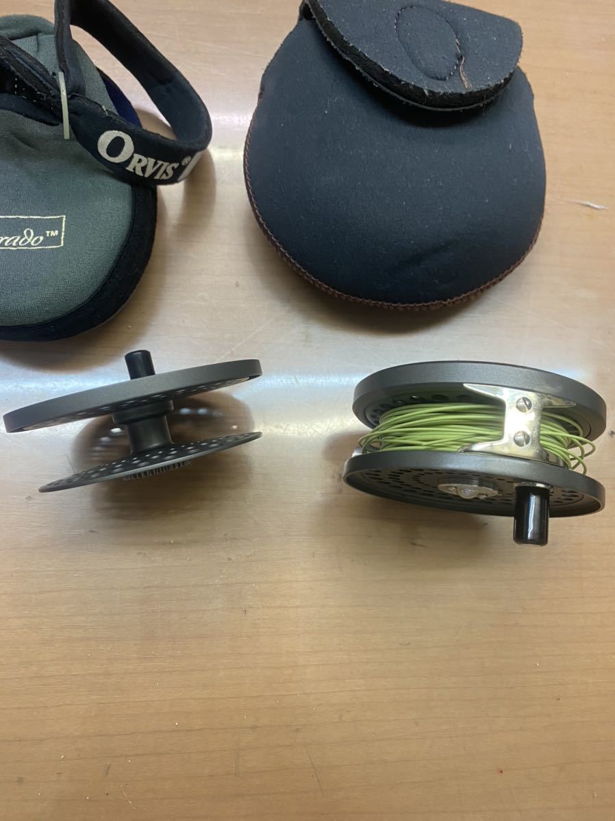 ORVIS C.F.O. ⅲフライリール 替スプール付き フィッシング ORVIS C.F.O. ⅲフライリール 替スプール付き フィッシング