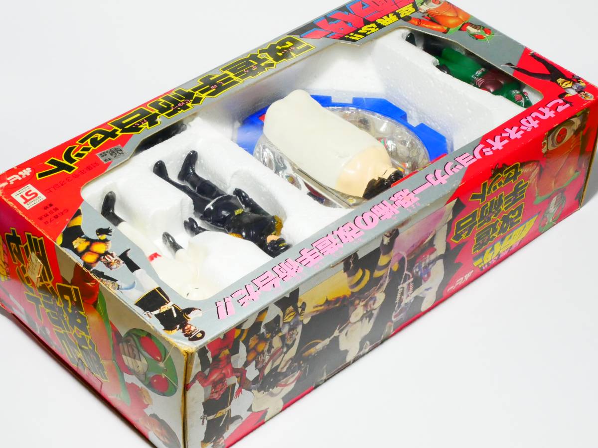 ポピー 仮面ライダー 改造手術台セット スカイライダー ソフビ ポピー 仮面ライダー 改造手術台セット スカイライダー ソフビ