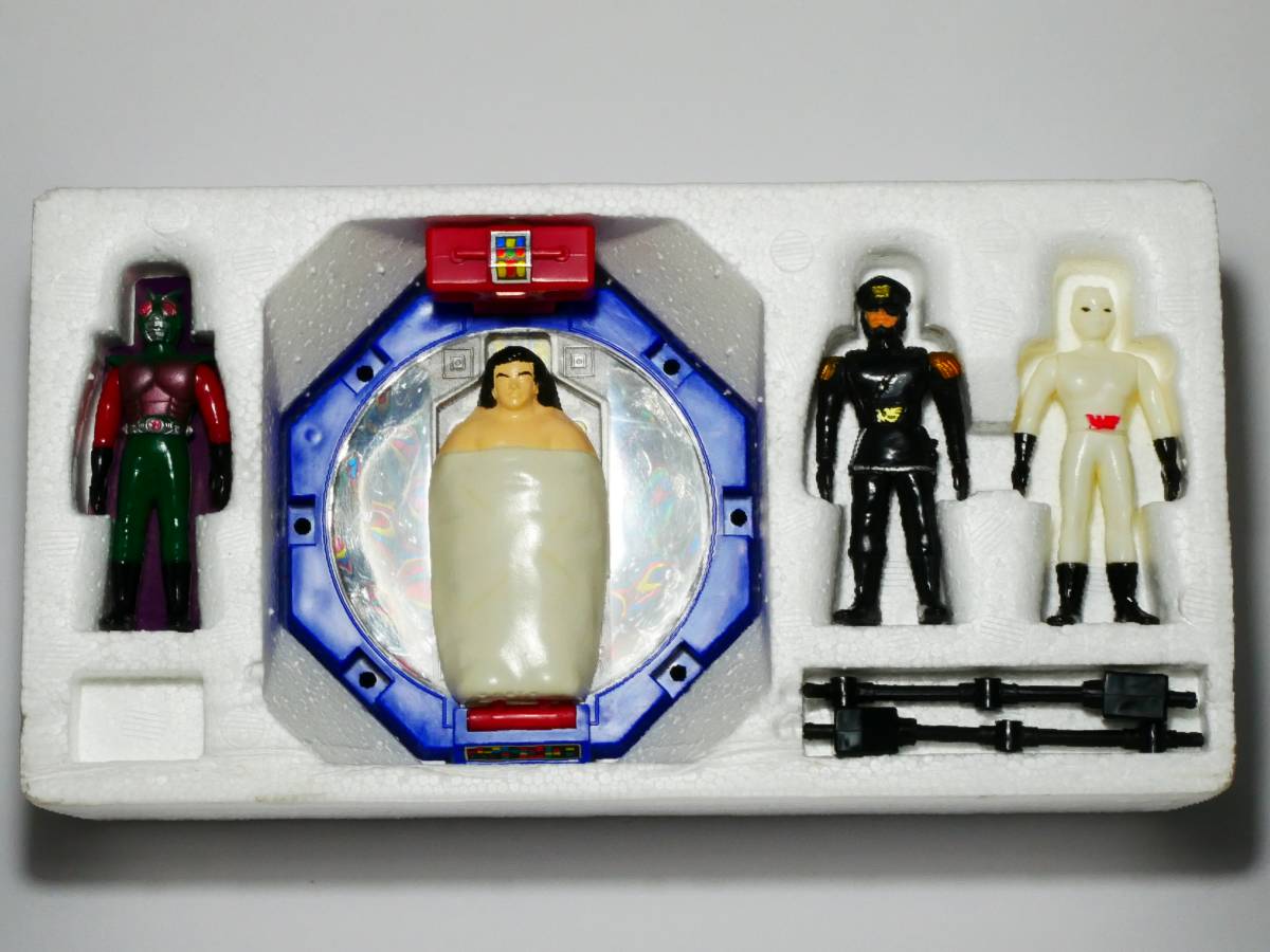 ポピー 仮面ライダー 改造手術台セット スカイライダー ソフビ ポピー 仮面ライダー 改造手術台セット スカイライダー ソフビ