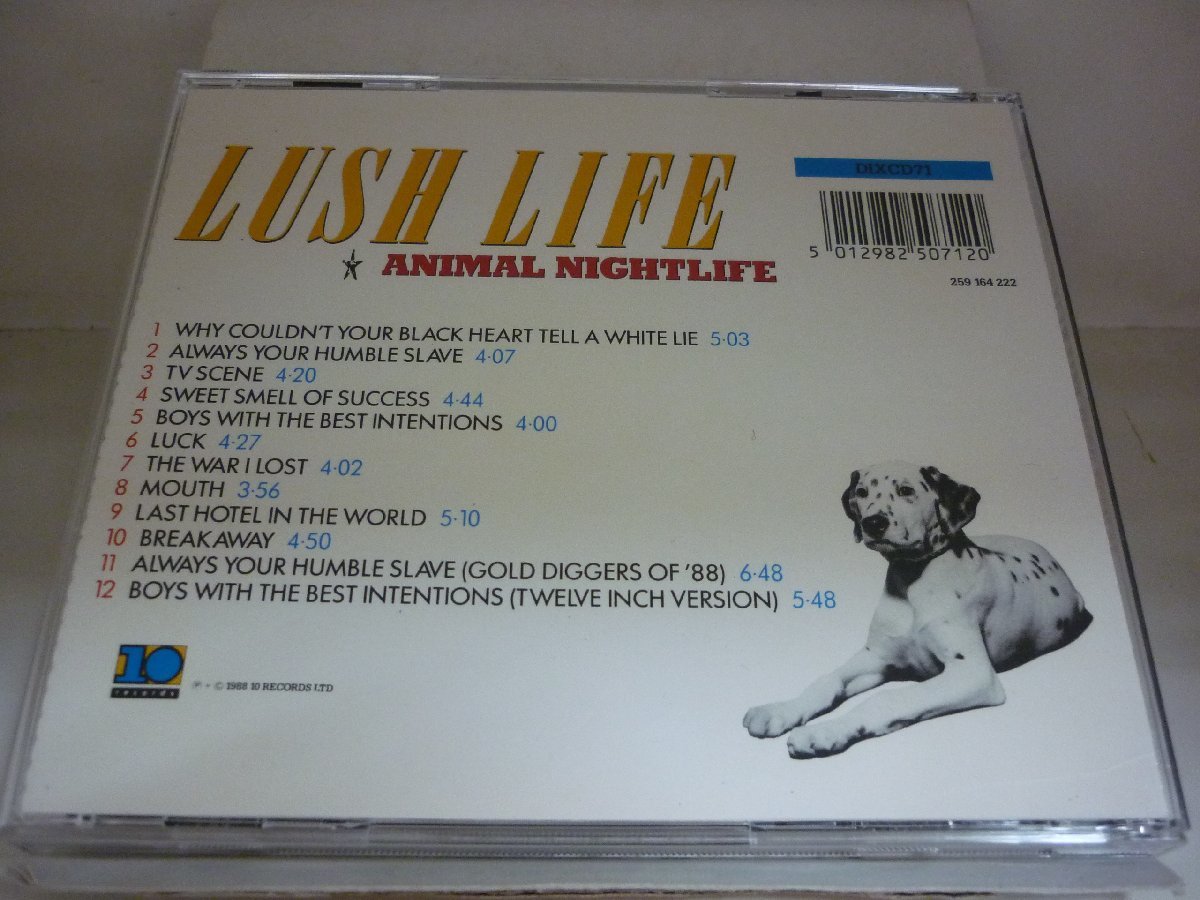 CDB2091　ANIMAL NIGHTLIFE アニマル・ナイトライフ　/　LUSH LIFE　/　輸入盤中古CD　送料100円_画像2