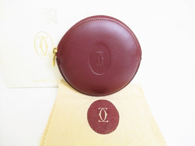 未使用保管品】 カルティエ Cartier マスト ドゥ カルティエ カーフ