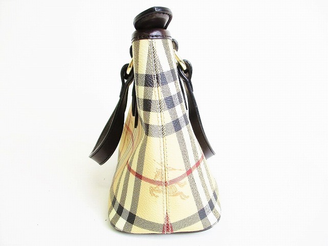 超美品】 バーバリー プローサム BURBERRY ヘイマーケット チェック